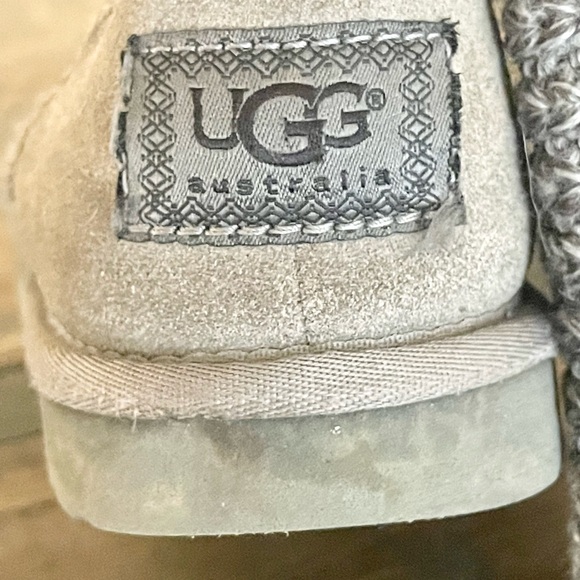 UGG taupe knit button boots! - Picture 7 of 12